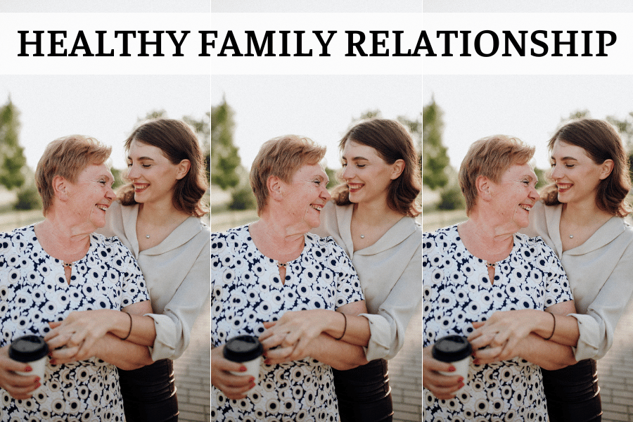healthy family relationship